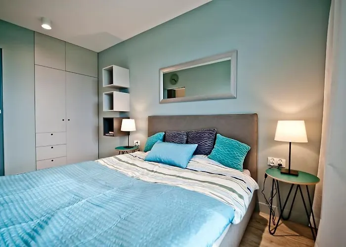 Apartament nad zatoką z ogródkiem Jastarnia